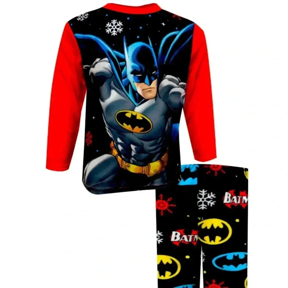 DC Batman Fleece Two Piece Pajama Sets